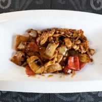 【29】Pollo con anacardos