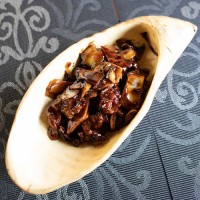 【33牛】Ternera con bambú y setas