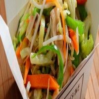 【66】Verduras chinas mixtas al wok